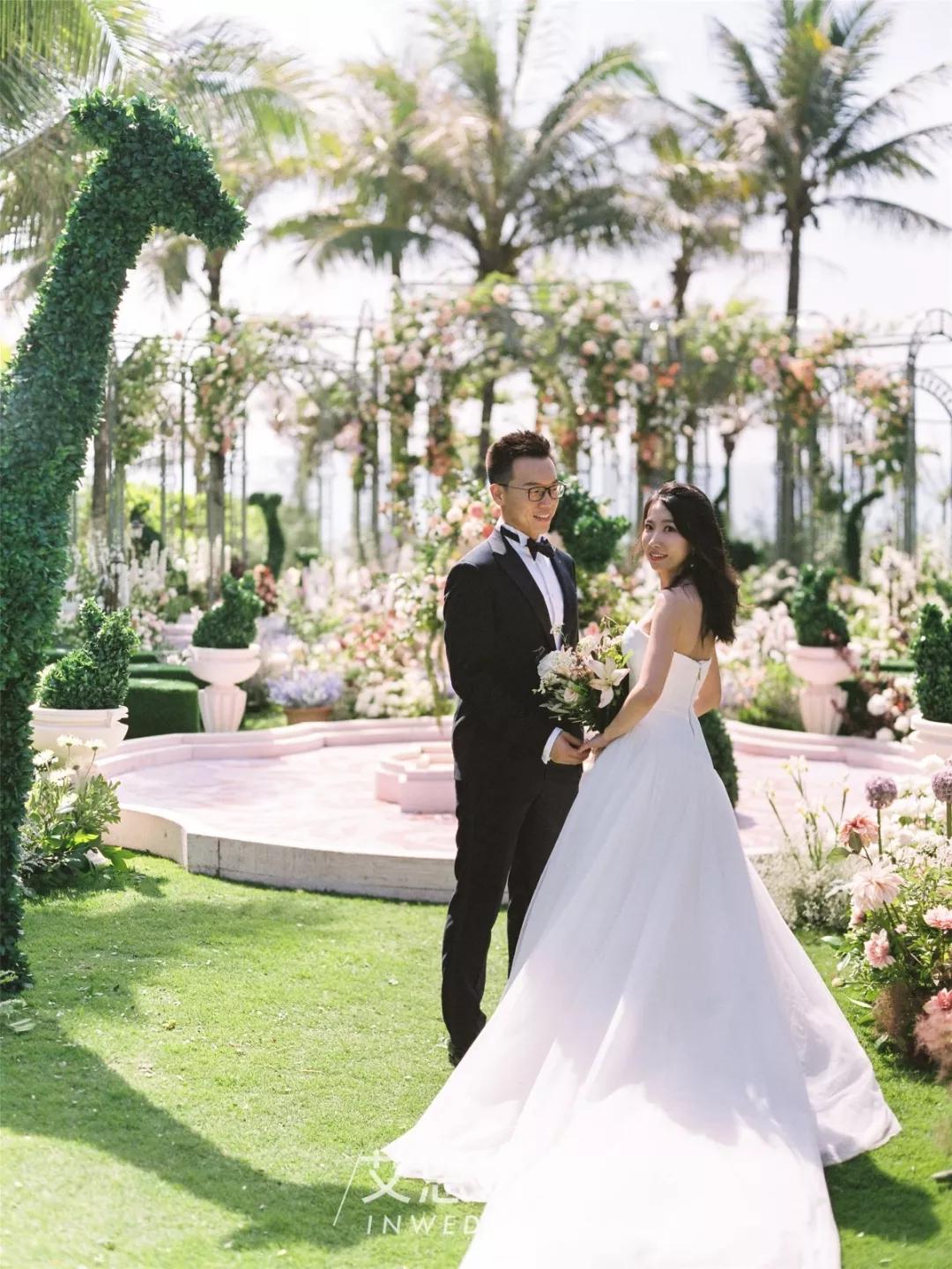 高级英式婚礼视频,法式花园风格婚礼