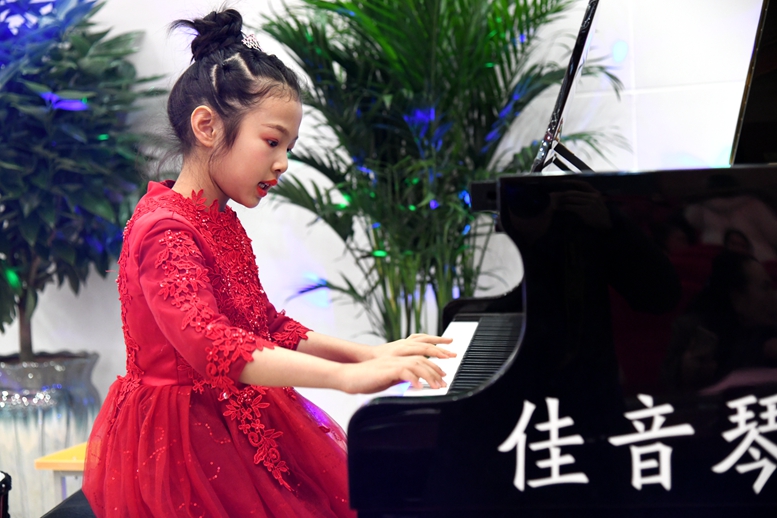 佳音艺术培训中心主持班汇报演出,佳音琴行学员演奏会