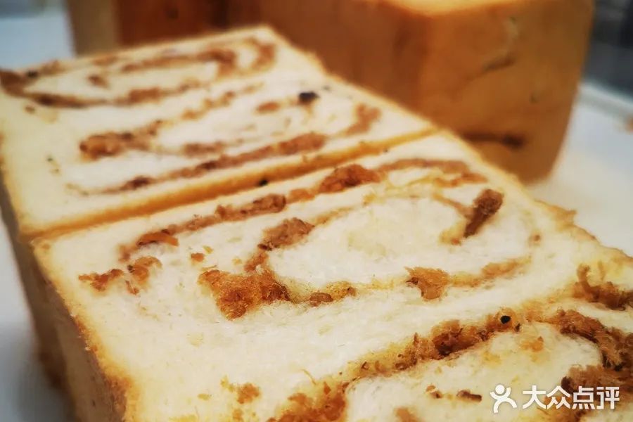 吐司美食网红店,网红北海道小吐司