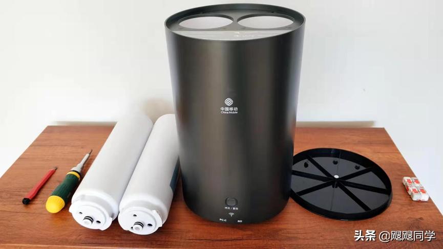 中国移动推出自有品牌净水器，大通量反渗透智能APP，全流程体验