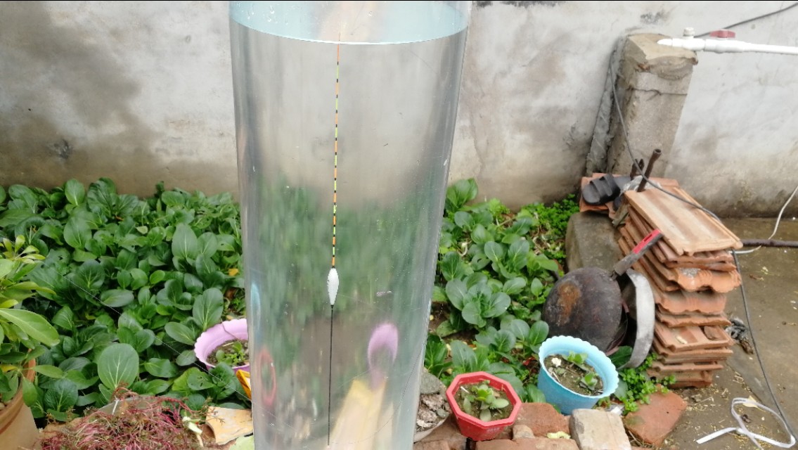 浮漂调好了水深下不去,浮漂不加钩调到五目钓几目