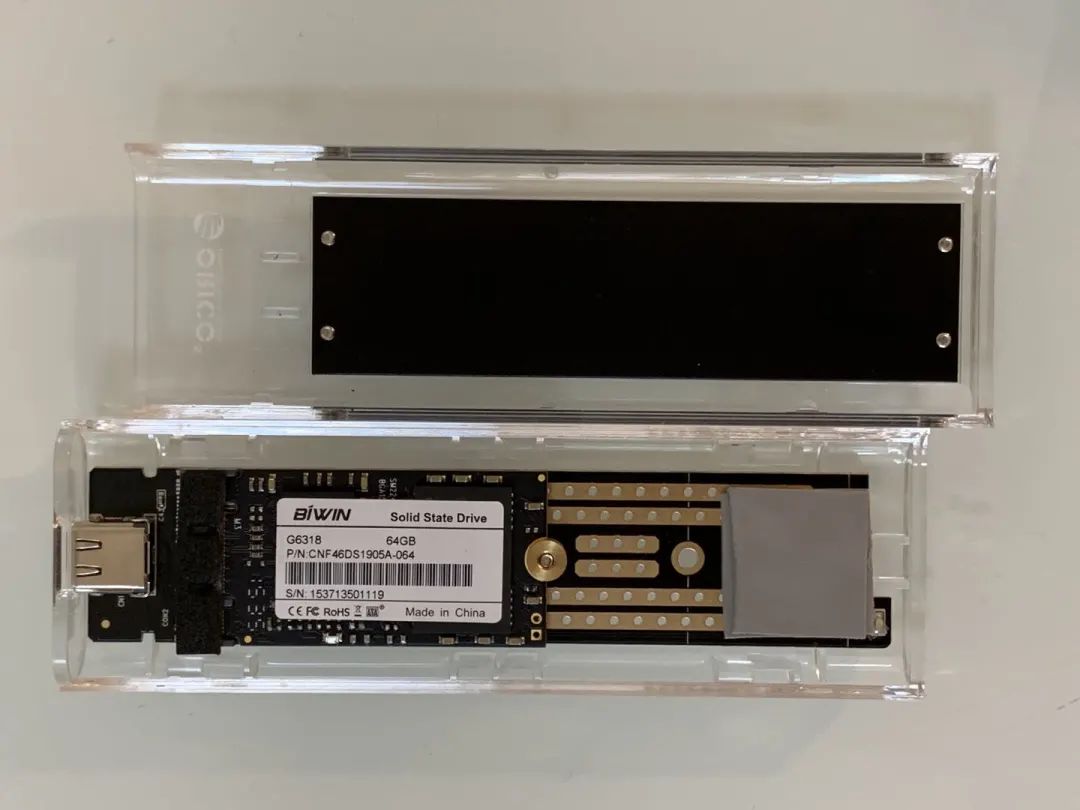 拆机硬盘改移动硬盘使用步骤,拆解固态硬盘改u盘教程