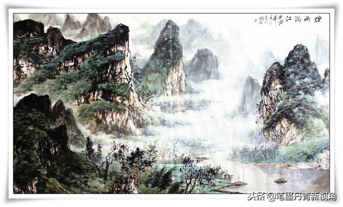 全星恒山水画,全星恒山水画作品