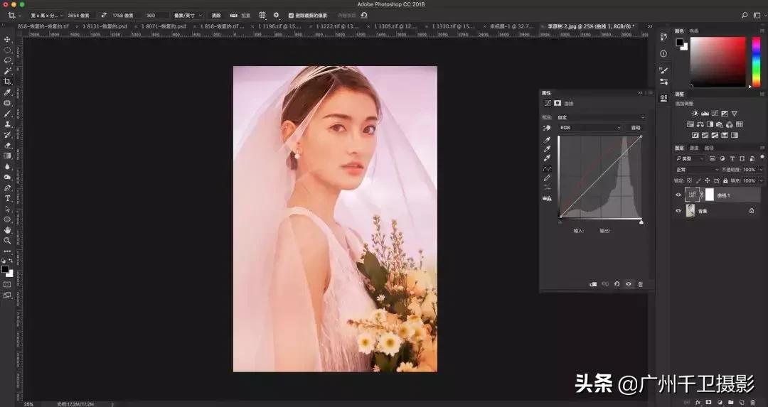 摄影曲线调整技巧,摄影修图中双曲线是什么