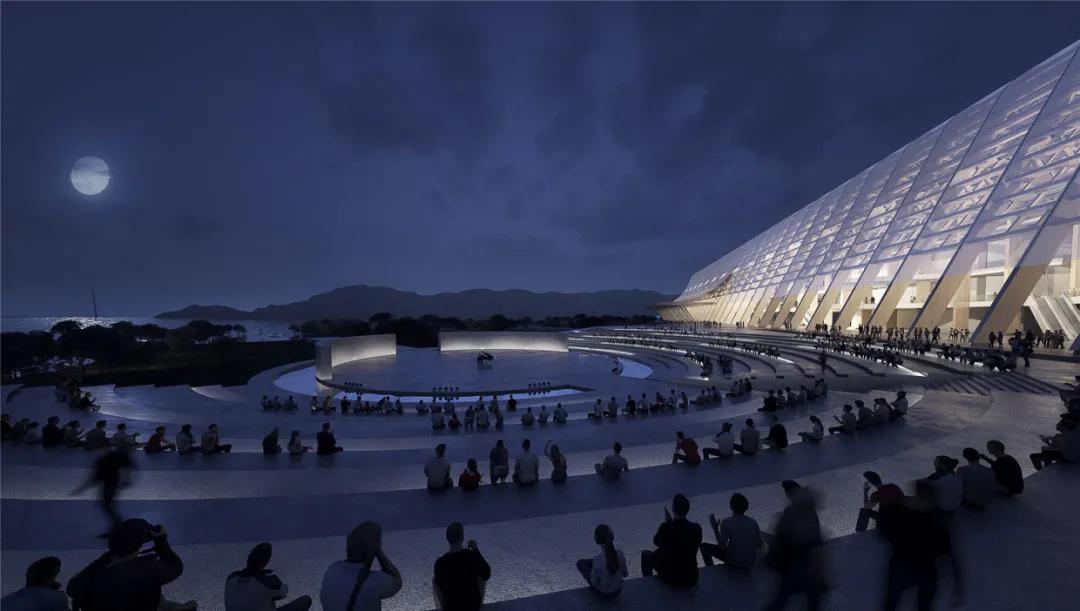 深圳歌剧院建筑竞赛方案设计,深圳歌剧院建筑设计作品