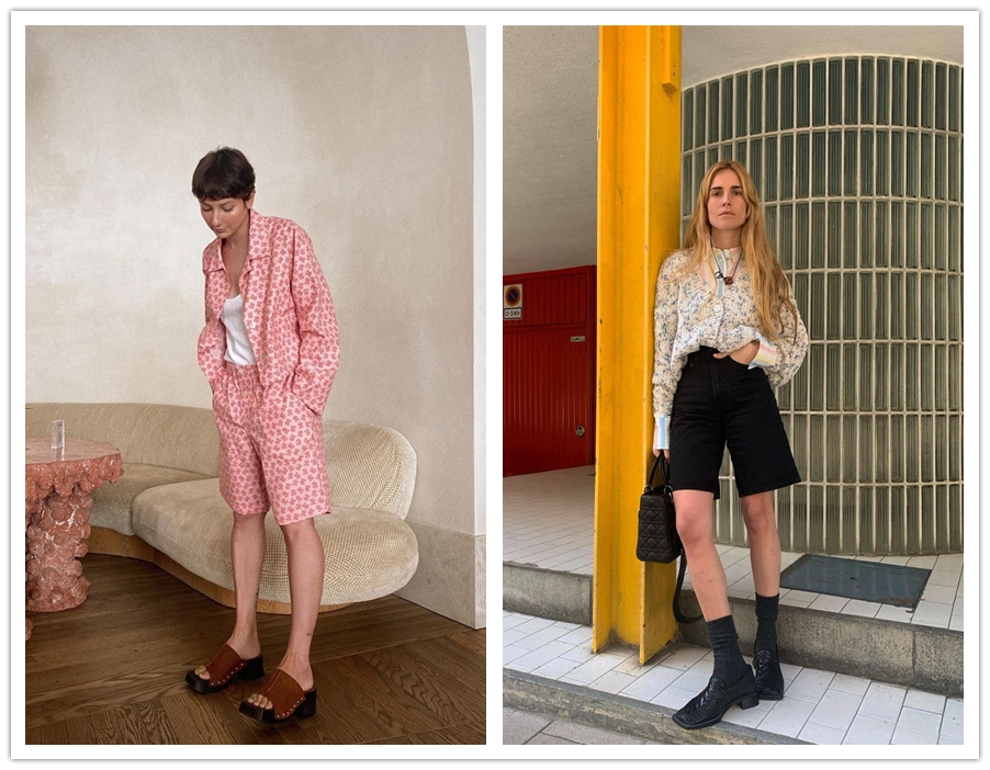 夏天的牛仔短裤照样能清爽又时髦,夏日必备短裤推荐女款图片