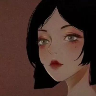 动漫女生头像霸气御姐高冷戴帽子,高冷御姐黑暗系古风动漫头像