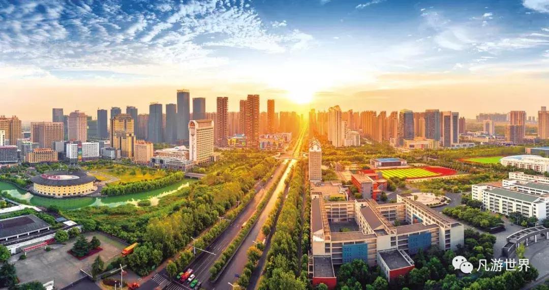 一座正在崛起的现代化高品质城市,一座城市的快速崛起