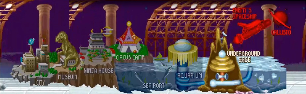 怀旧经典街机《名将》:打击改造人犯罪集团,四兄弟拯救银河系