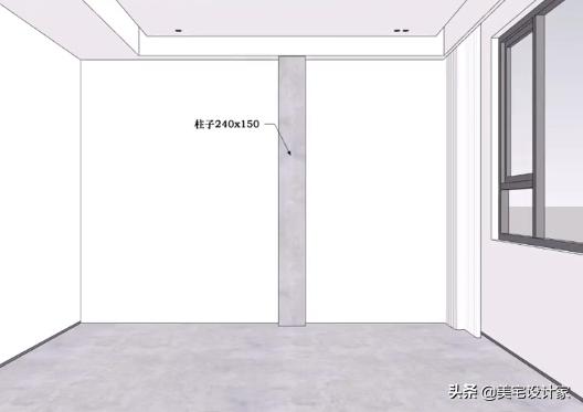床头有梁怎么设计柜子,卧室床头也有柱子怎么装修