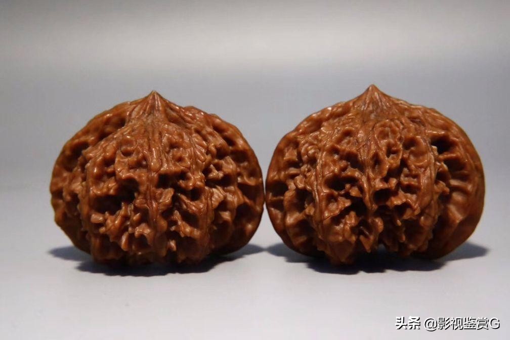 核老二精品文玩核桃,文玩核桃核要不要刷油
