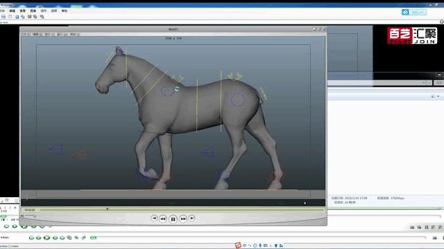 百艺诊所|线上班学员作业点评——四足生物动画