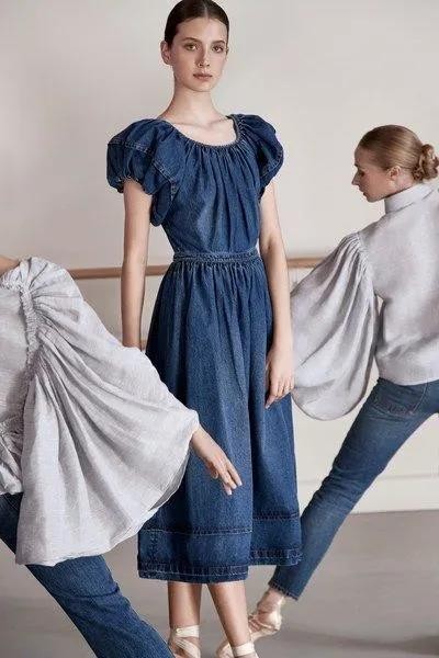 牛仔裙大码胖mm显瘦遮肉背心,春季牛仔裙套装胖mm显瘦遮肉