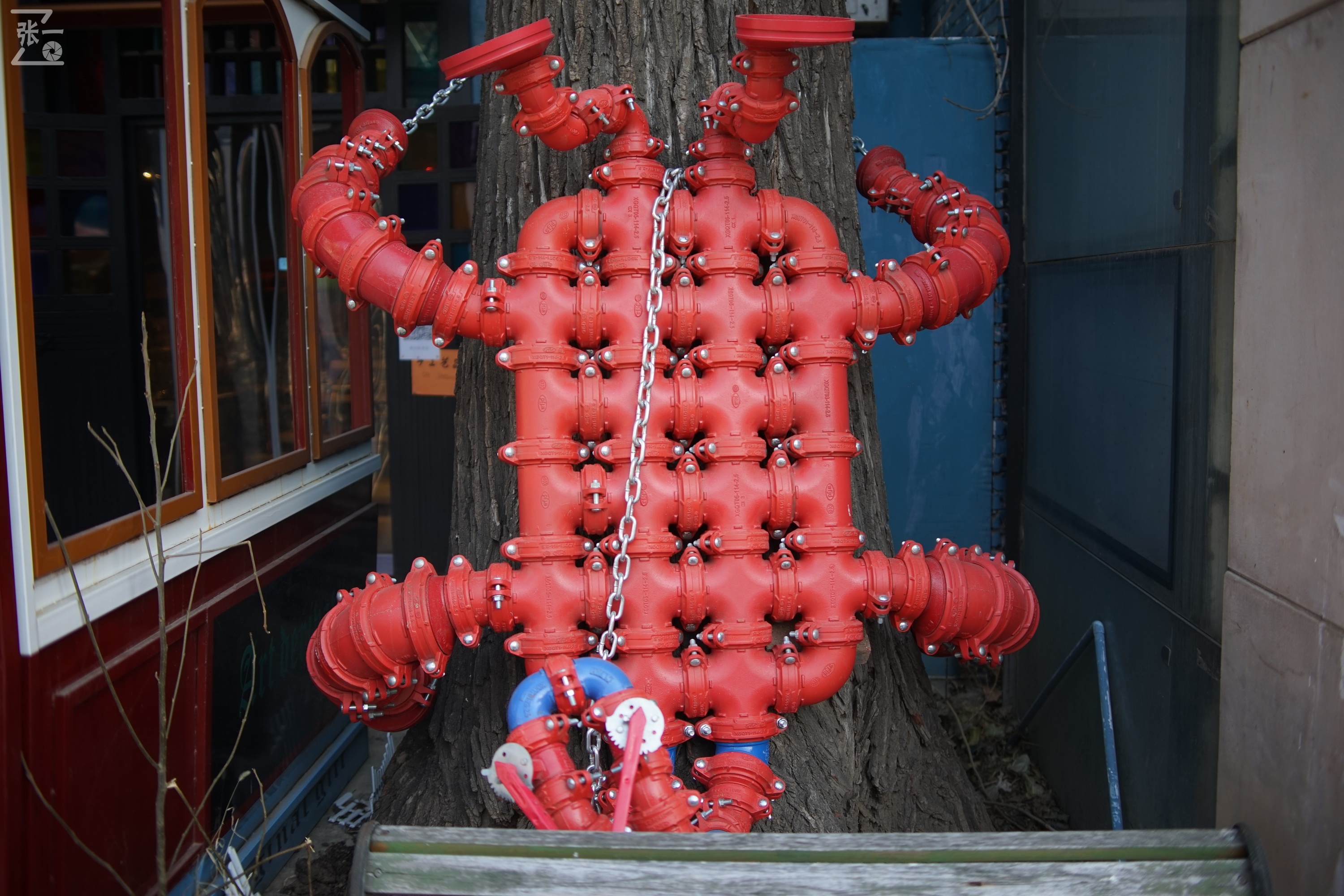 国产中一光学35/2镜头+索尼微单实拍北京798艺术区