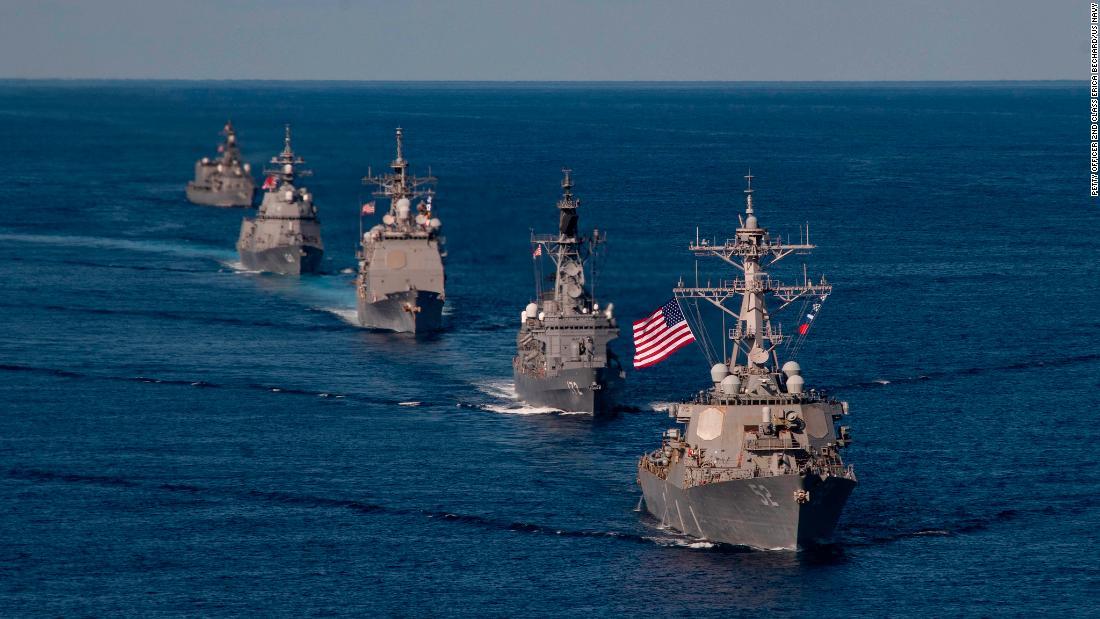 东海危机终于来了!美日*队军**集结挺进*鱼岛钓**,向中国叫板肆无忌惮