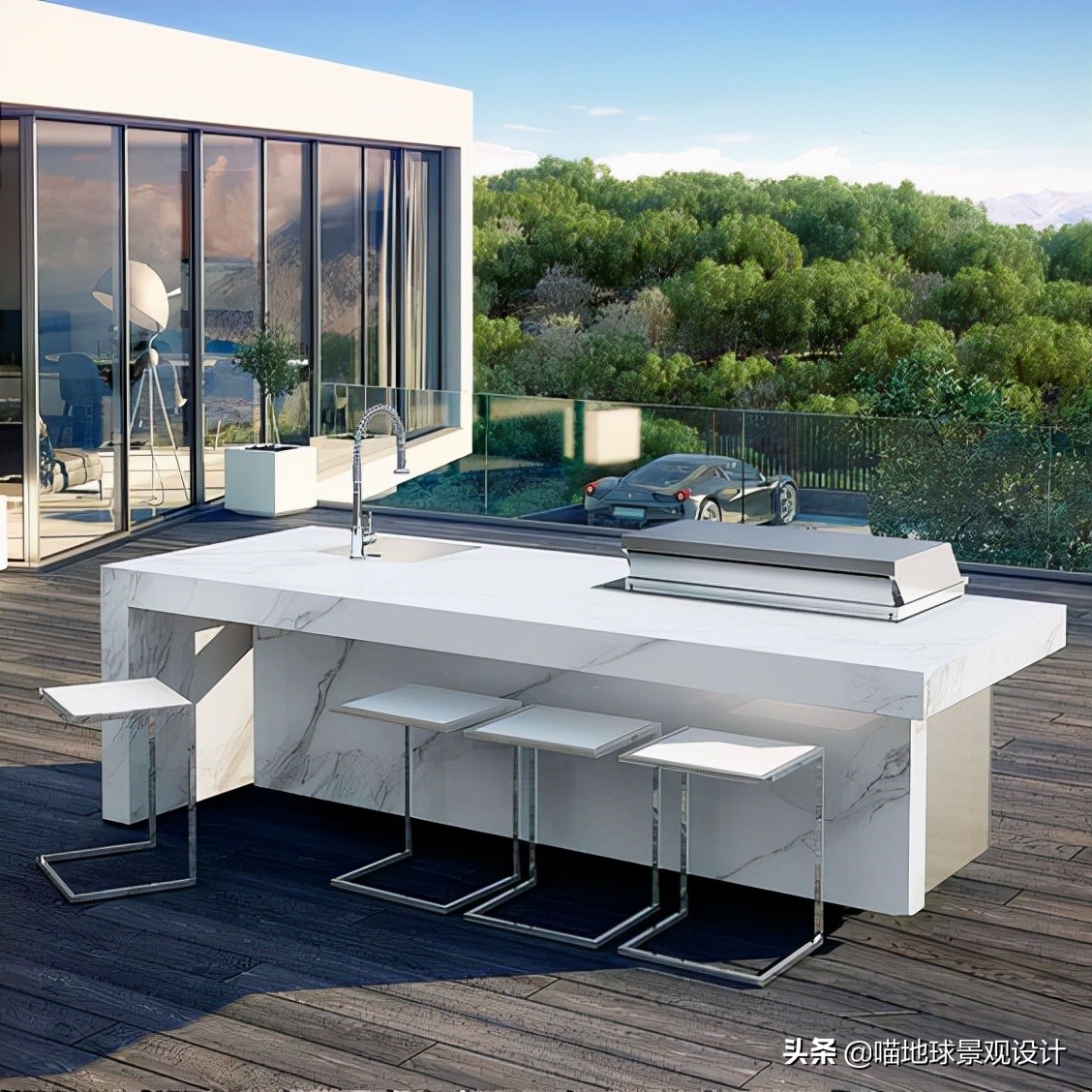 最好的庭院设计方案,私家庭院景观设计说明100字