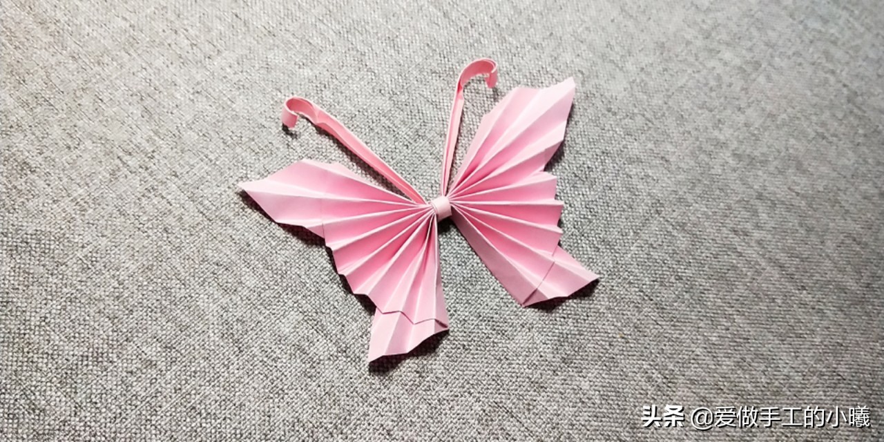 精美的小蝴蝶折纸教程送给你,折纸小蝴蝶简单又漂亮慢动作