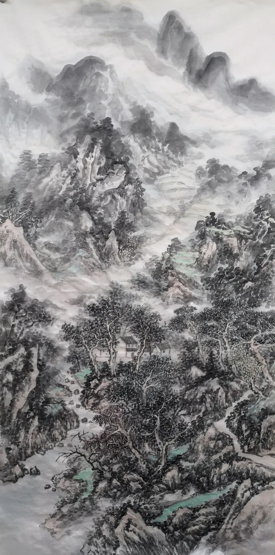 「艺展中国」汪文晖国画山水作品欣赏（2021迎春展）