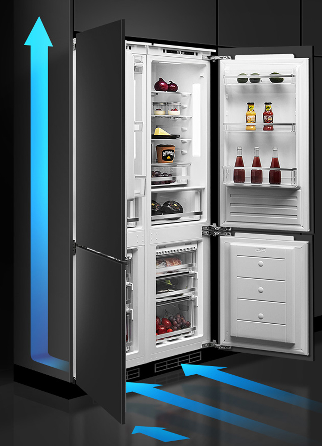 嵌入式冰箱挑选怎么避雷,2022嵌入式冰箱选购攻略