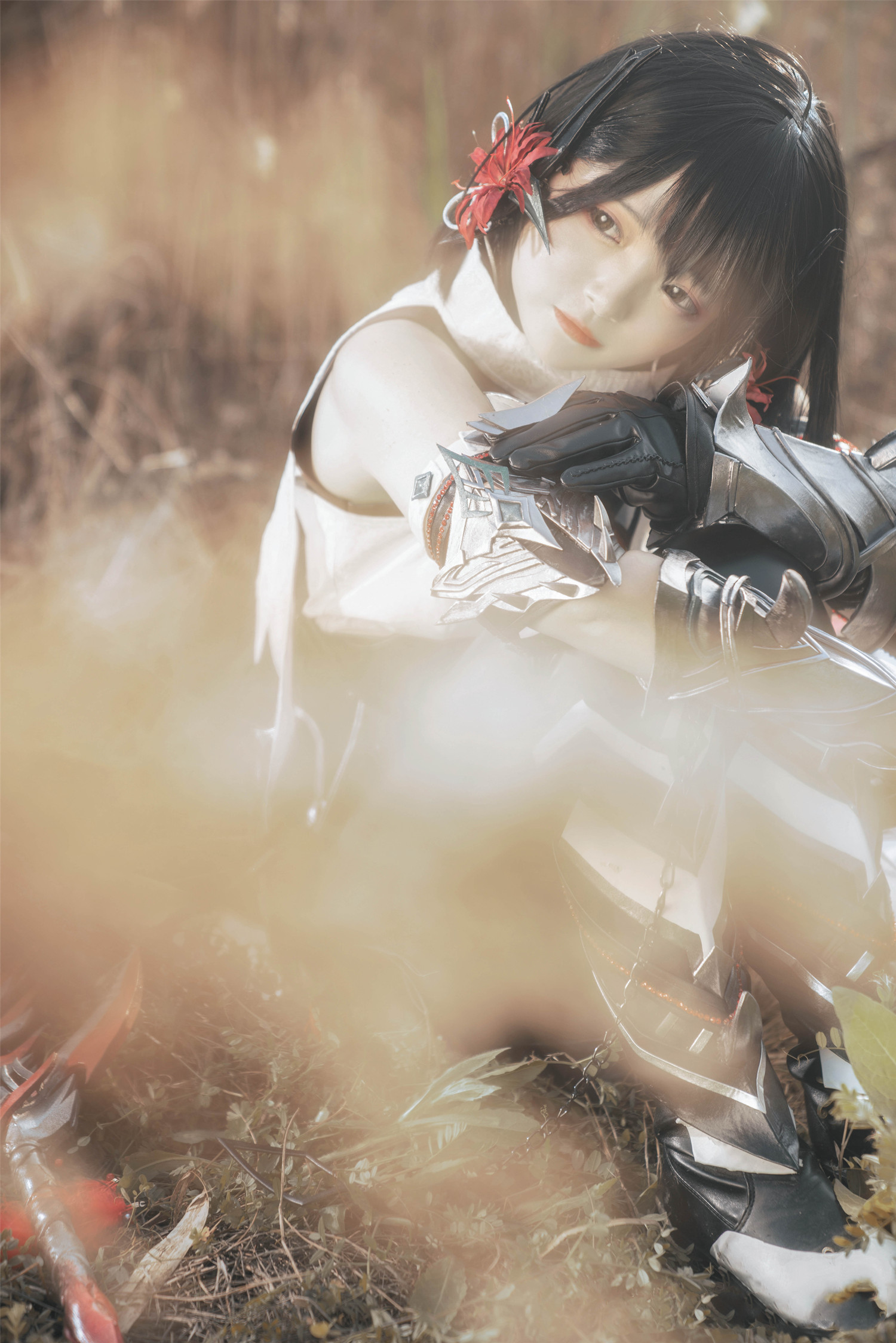 剑网3cosplay明教异域风,剑网3红衣教探雪cosplay