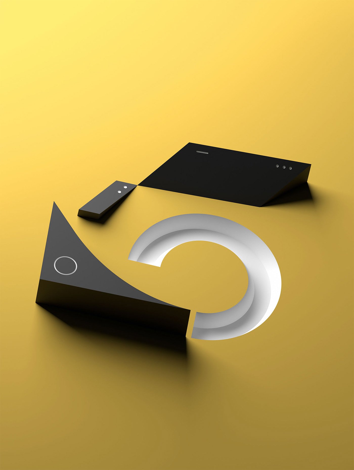 彩色几何图形画图片创意,创意几何图形设计简单无限旋转