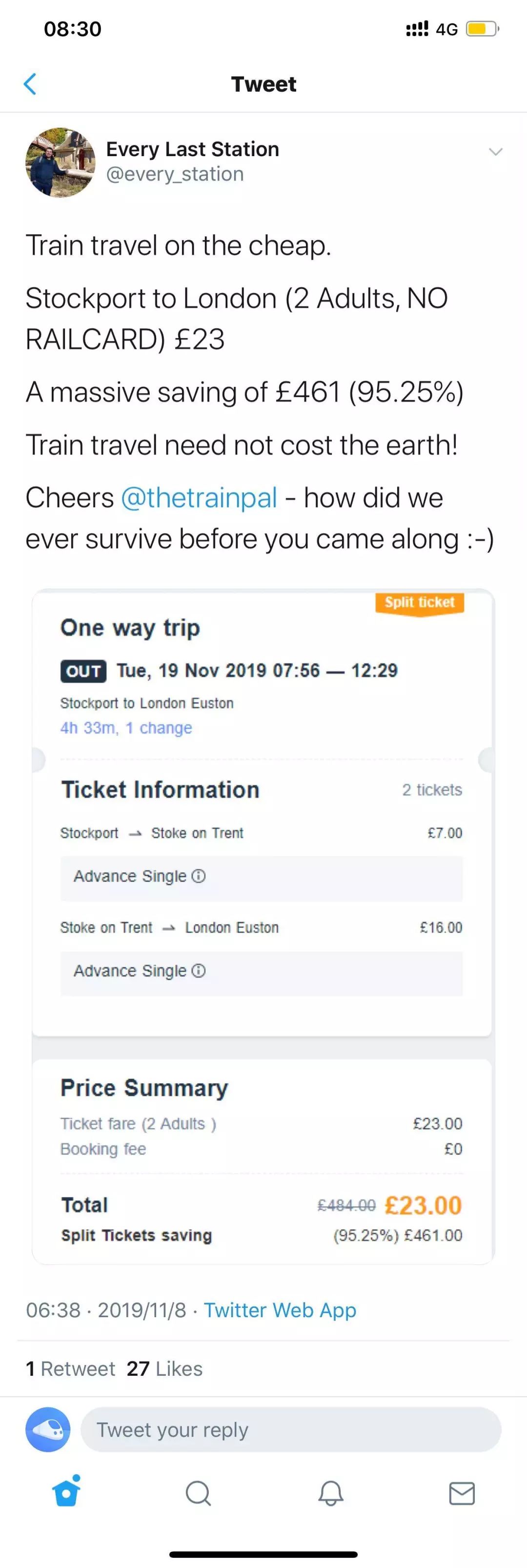 英国网上订票要花钱！中国人做了个“欧洲版12306”，因免费大受欢迎