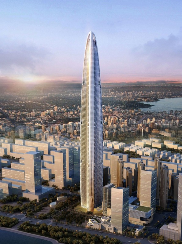 武汉绿地中心平头哥,武汉绿地中心高楼什么时间封顶