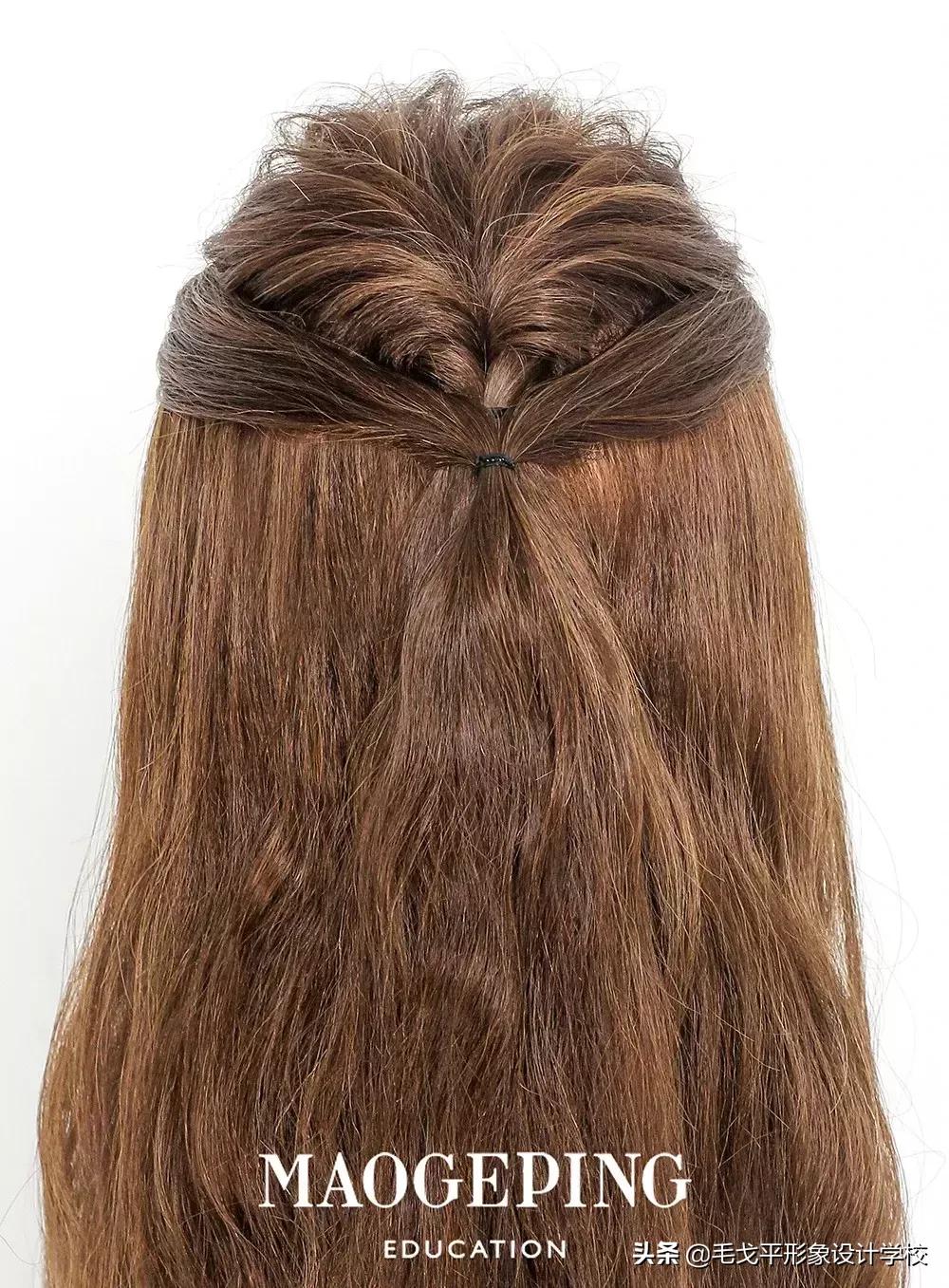 气质盘发高端大气上档次自己盘,大气盘发彰显优雅气质