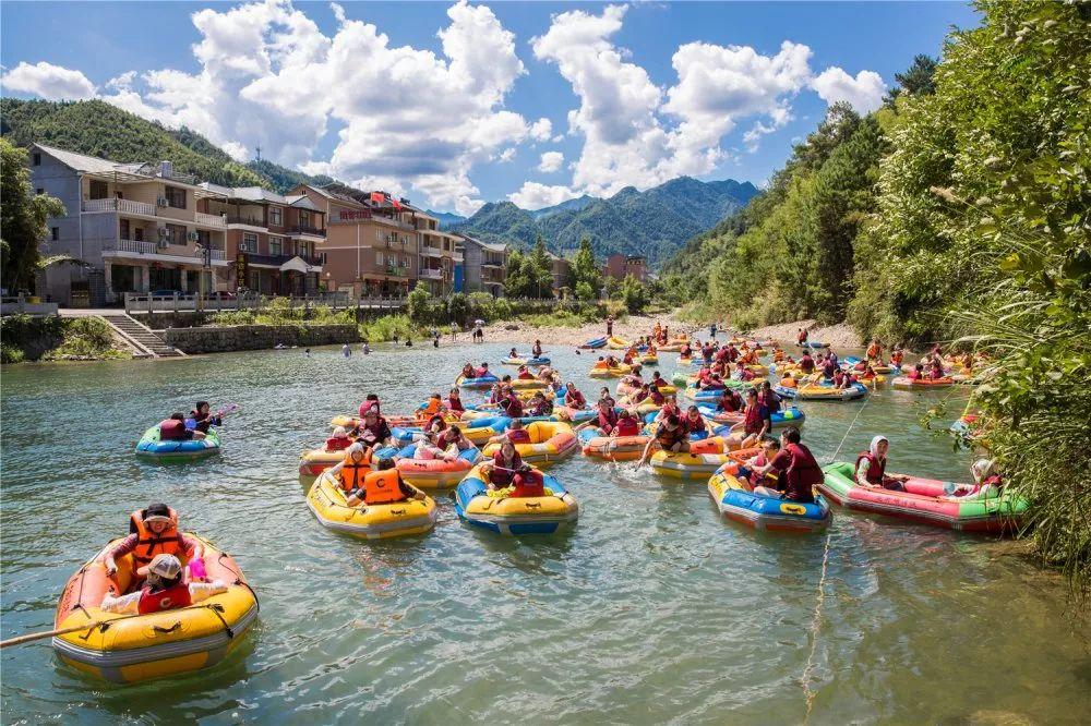 “快乐肥宅水2.0”——龙井峡漂流湿身趴！快来浪一“夏”