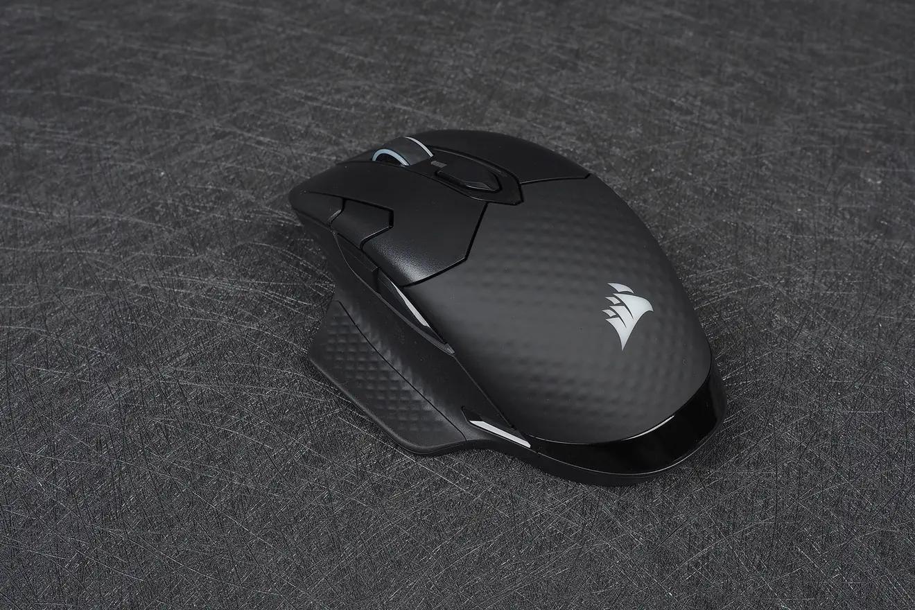 美商海盗船铁手无线鼠标测评,海盗船darkcoreprose灯失灵