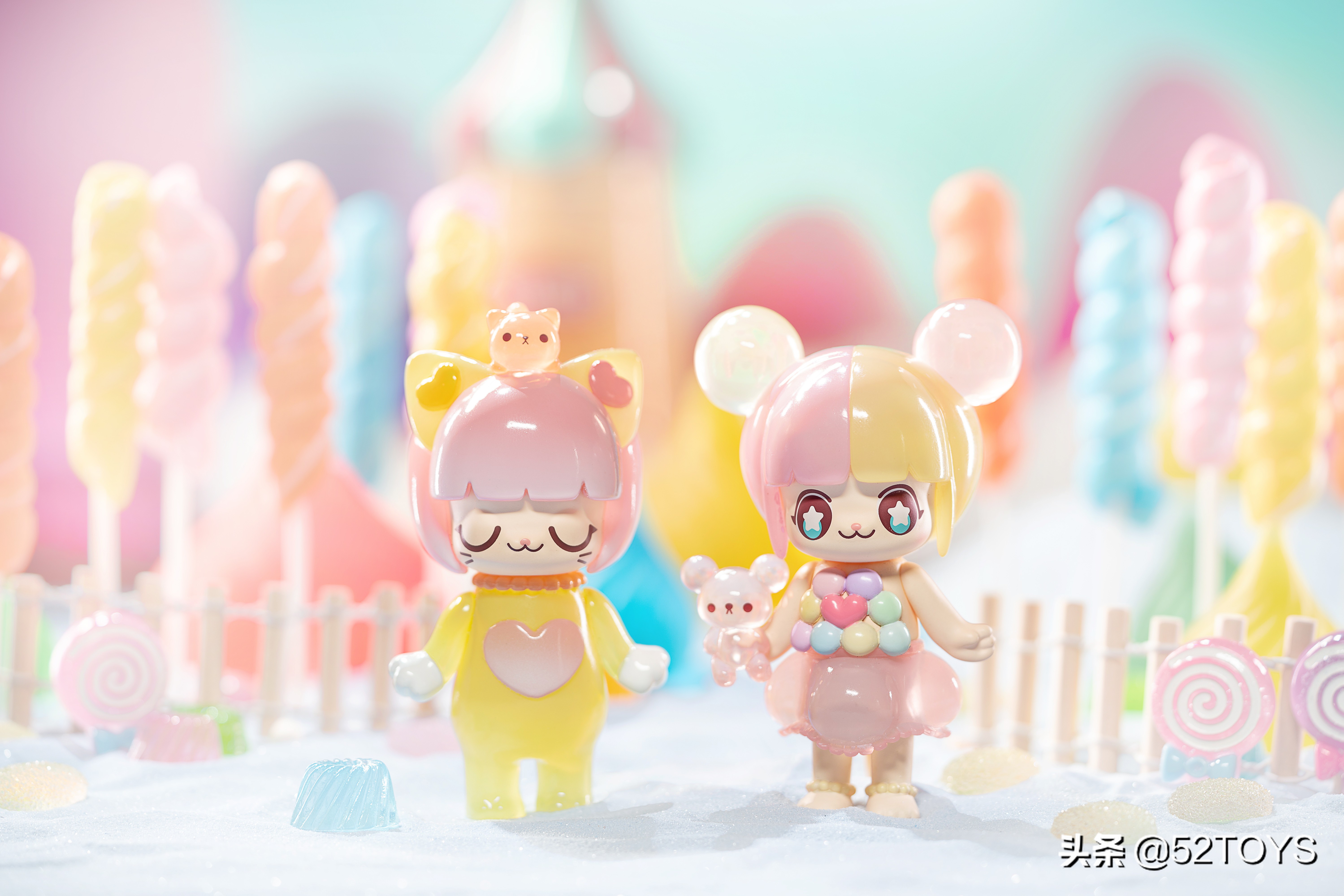52toyskimmy盲盒甜品派对系列,52toys甜品派对手感