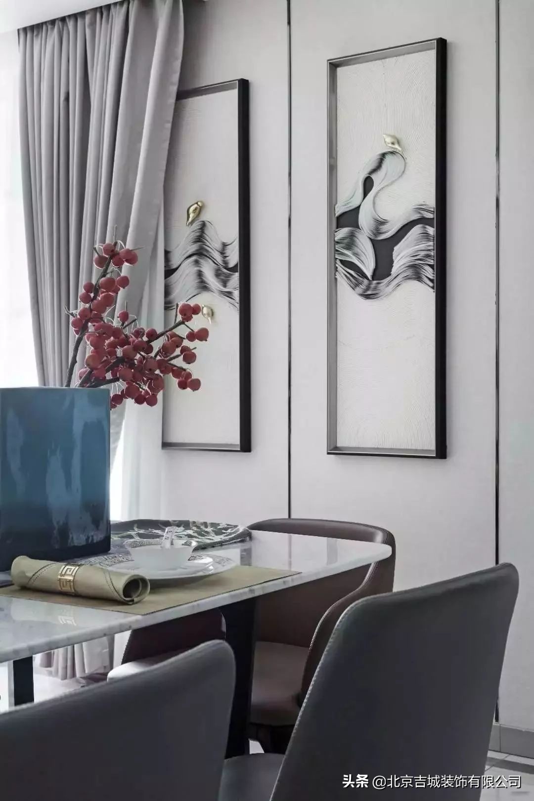 家里挂装饰画效果图,家里挂寓意好的画