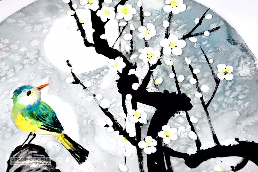 梅花怎么画简单又好看粘土,桃花水彩儿童画最简单
