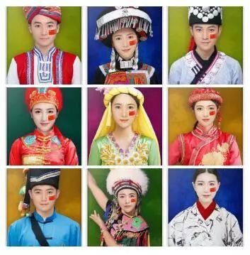 五十六个民族的经典服饰,56个民族服饰精简展示