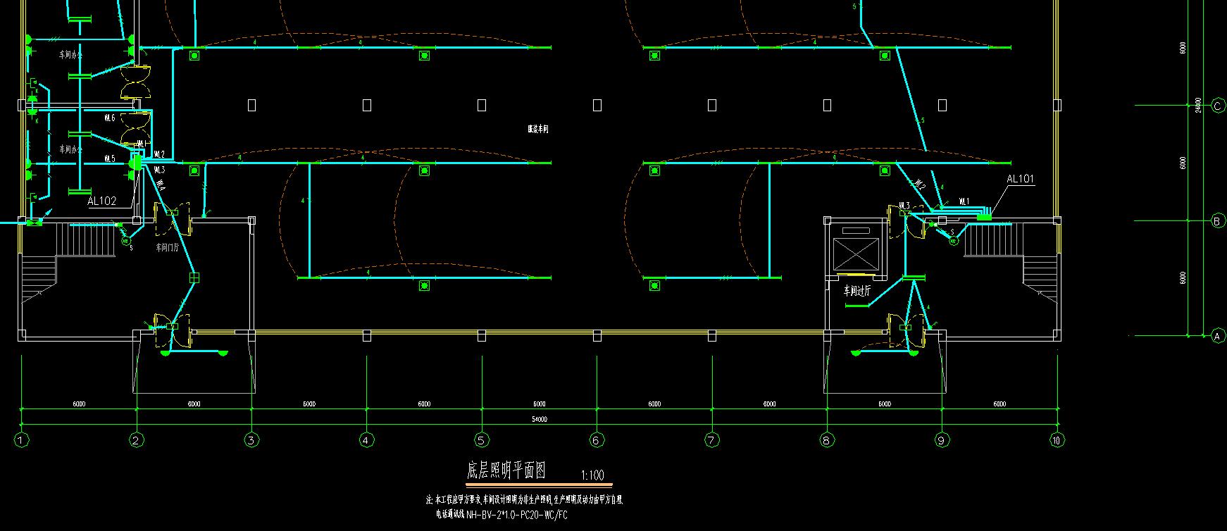临时用电cad平面布置图,cad高压配电房基础图
