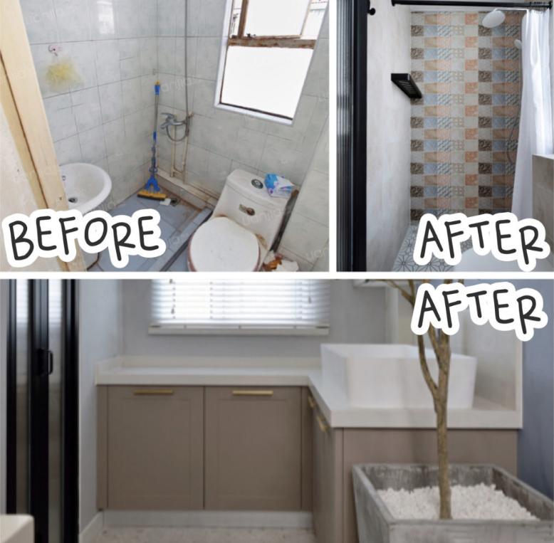 爆改上海100平老破小,女孩爆改老婆小20年