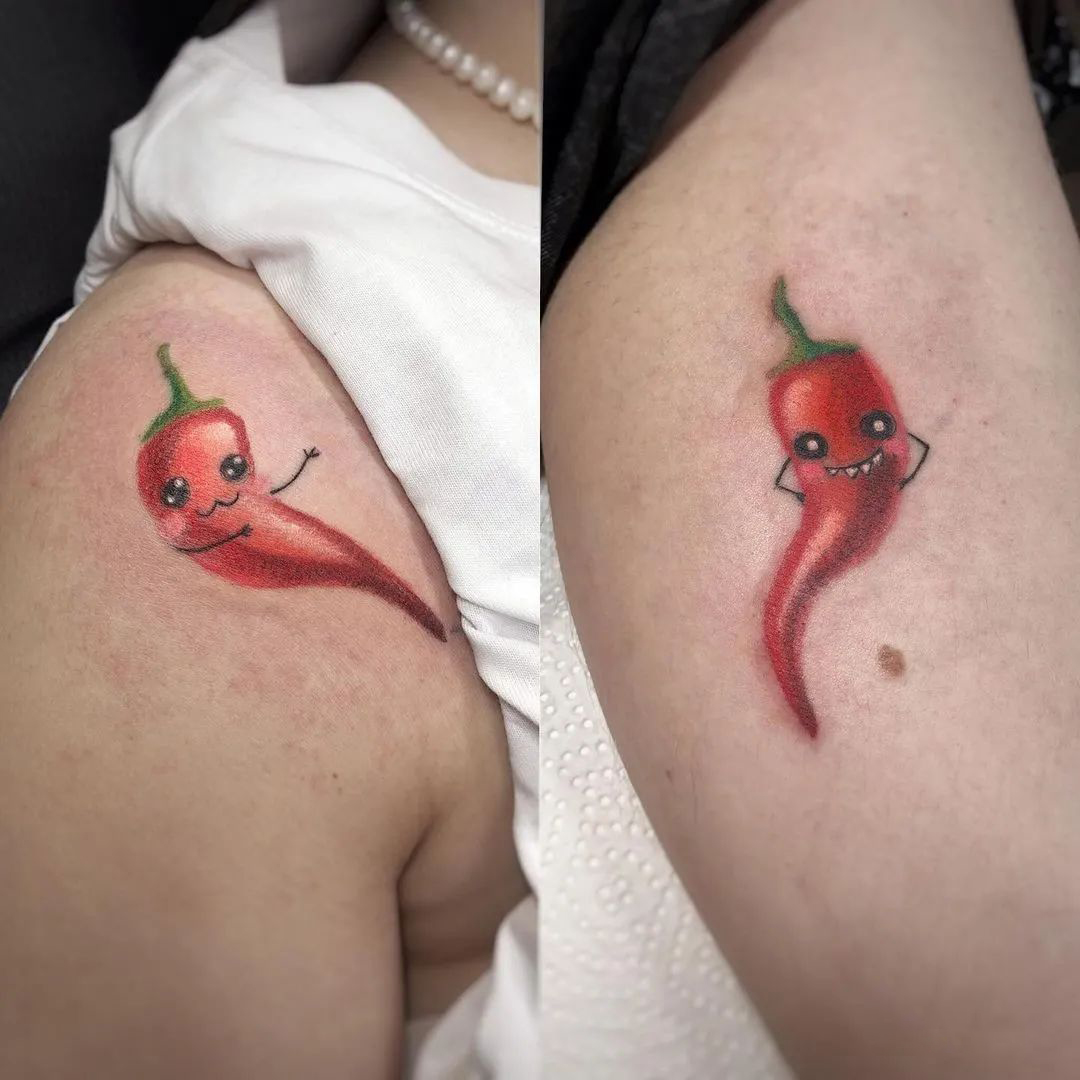 看到这些精美食物纹身有没有勾起你的食欲？