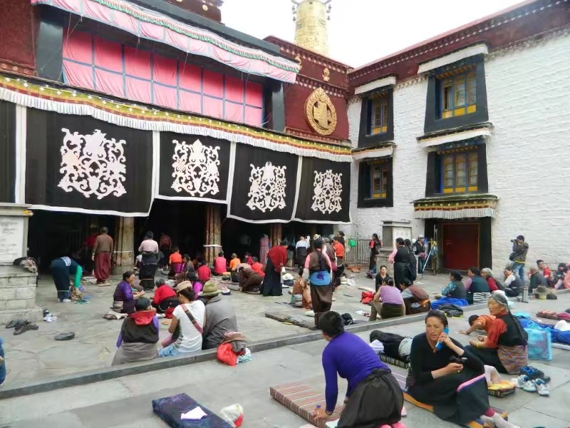 去拉萨的倒计时7天,在拉萨的晚上