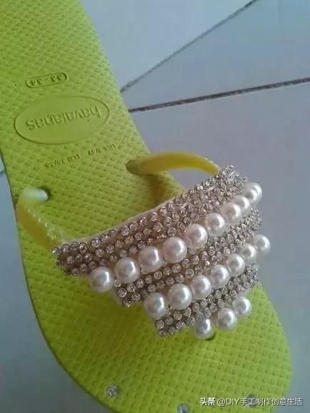 人字拖改造一下秒变时尚潮流风,穿人字拖也可以很高级