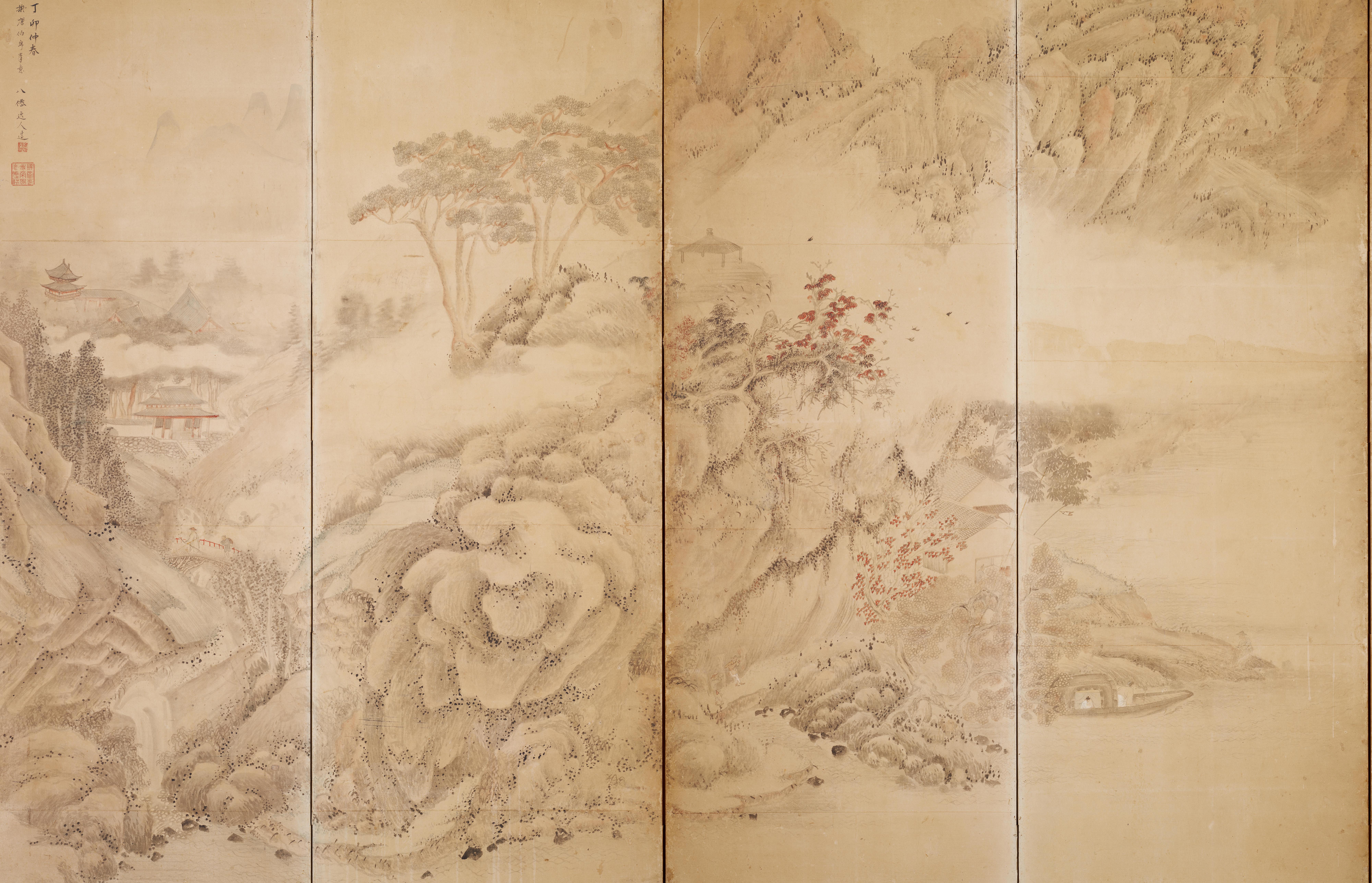 中国画和日本画有什么区别,中国画日本画区别