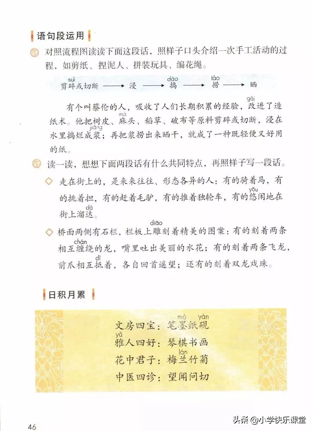 人教版小学三年级下语文电子课本,部编版三年级语文下册课本预习