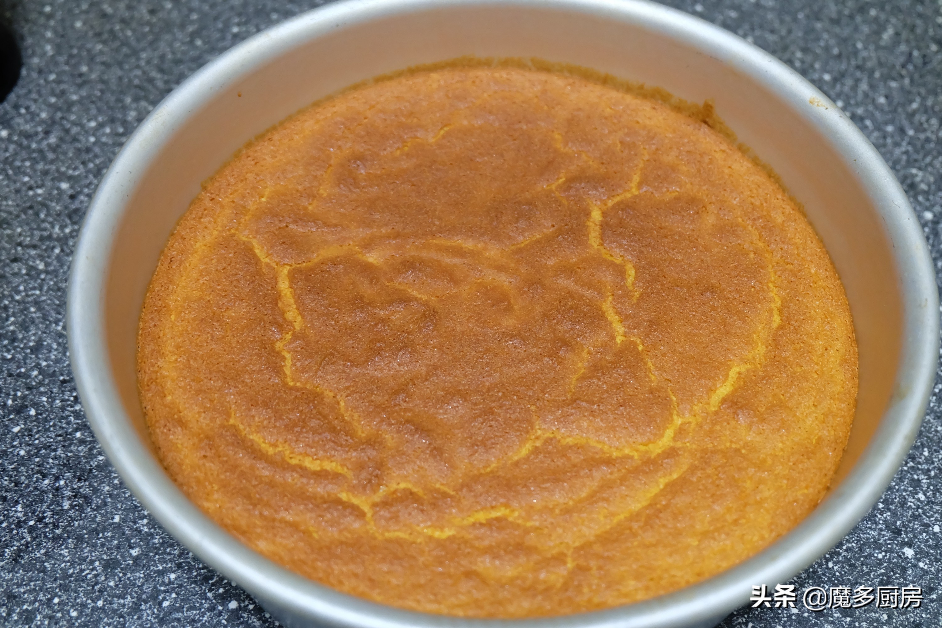 无糖粗粮蛋糕,无糖杂粮蛋糕的做法烤箱家庭版