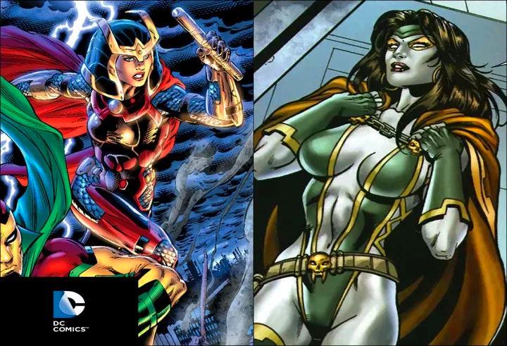 漫威dc互相抄袭角色,漫威dc相似人物的图片