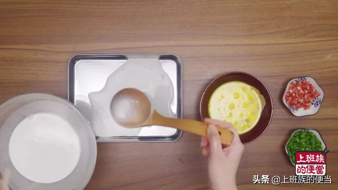 广东肠粉现做现蒸,广州肠粉蒸蛋的做法