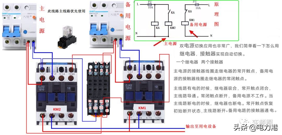 零基础学习电工彩图自学速成,零基础学电工高清彩图接线