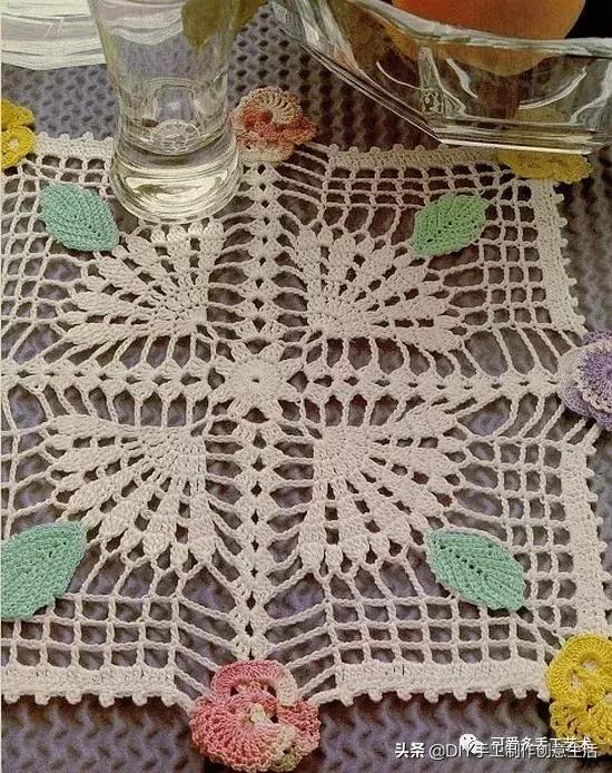 钩餐桌垫,钩餐桌垫视频教程