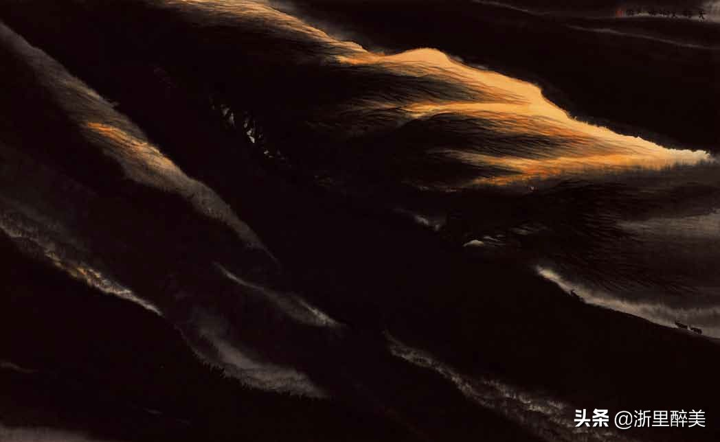 他师从李可染，一生专注画太行山：用一滴墨画出中国极致山水之美