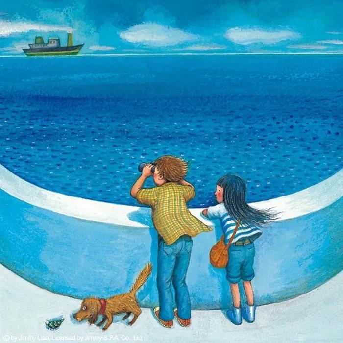 幾米让我们一起做片刻的美梦吧