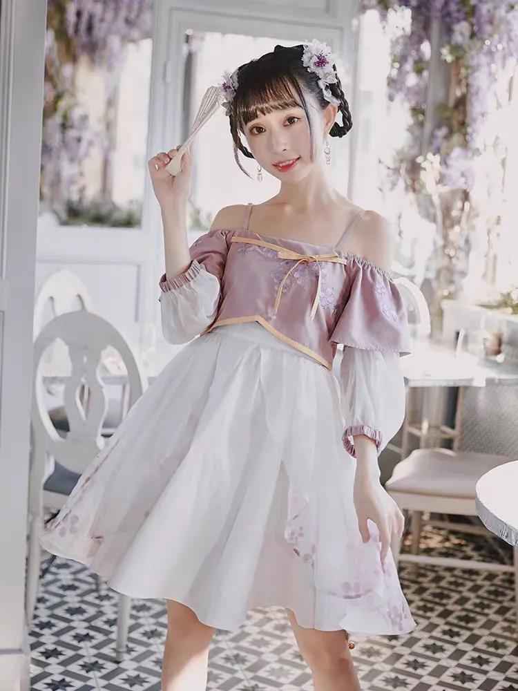 汉风格裙,汉元素女裙气质高级感