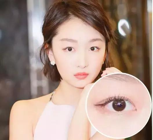 杨颖眼大,杨颖的眼睛瞪大了为什么好看